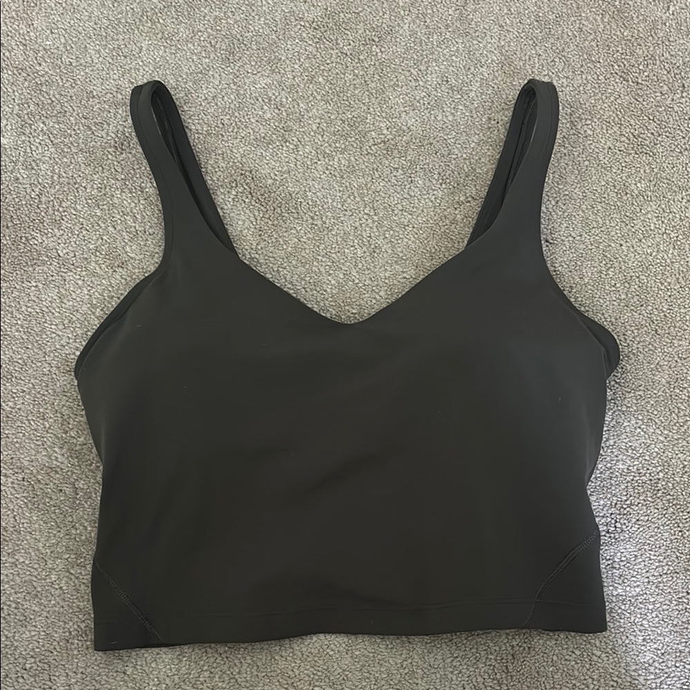 Green Lululemon Align Tank